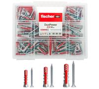 Fischer KIT DUOPOWER Valigetta 80 Tasselli universali Duopower con Vite