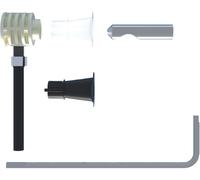 Fischer KIT FISSAGGIO RAPIDO WB9 B TU PER WC/BIDET SOSPESI ACCESSO DA SOTTO