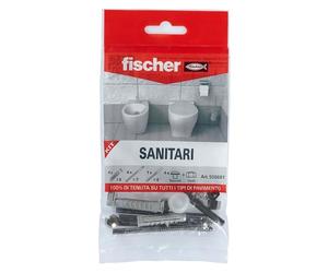 Fischer Kit Ready To Fix per il fissaggio di sanitari a pavimento