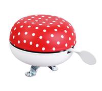 Fischer Maxi Ding Dong 80mm Fahrrad-Klingel XXL Fahrrad-Glocke Fanfaca Bell
