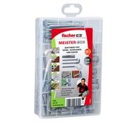 fischer MEISTER-BOX UX Kit di viti e tasselli a muro Cemento Grigio 75 513894