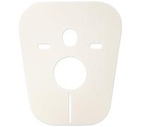 Fischer Membrana Antirumore per Isolamento Acustico di Sanitari Sospesi a parete, Tappetino per Isolamento Acustico per WC e Bidet, Universale, Protezione Antiurto