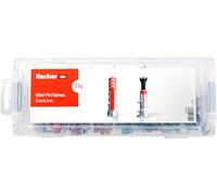 fischer 560098 FixTainer-DE_L-Boxx-Mini, Rosso