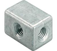 Fischer Multi Connettore MW M8, Dado a 3 vie, 50 Pezzi