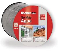 Fischer - Nastro in gomma butilica impermeabile autoadesivo 10x10cm per tetto, r