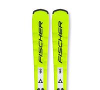 Fischer Rc4 Race + Fs7 Gw Ca 78 [h] Junior Alpine Skis Pack Giallo 130 Bambino,Bambina