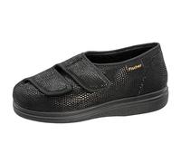 Fischer Pantofole Piatte Unisex Ortho, Nero Nero 222, 47 EU