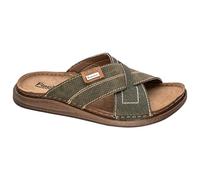 Fischer Pantofole Uomo 556546, Numero:43 EU, Colore:Verde