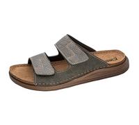 Fischer Pantofole Uomo, Numero:46 EU, Colore:Grigio