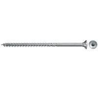 Fischer Viti Power Fast II FPF CTP 6,0x130 per Legno o Truciolare, Filetto Parziale, Torx, Testa Svasata Piana, Zincatura Bianca, blu passivato (100 Pz.)