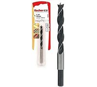 Fischer Punta trapano D-WS in acciaio per legno con dispositivo di centraggio e attacco cilindrico PL 8 K (D-WS)