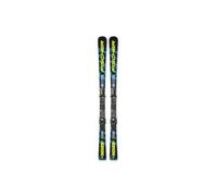 Fischer RC4 Noize ST Race - Sci alpini da discesa con attacco RC4 Z12 GW Powerrail, 160 cm, colore: Nero