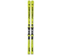 Fischer RC4 Worldcup GS Masters M-Plate + Z 18 Freeflex - sci alpino Black/Yellow