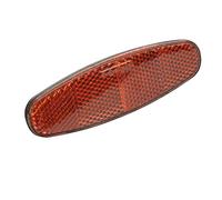 Fischer Reflektor Heck Gepäckträgerbefestigung, Riflettore Posteriore per Bicicletta, Fissaggio al Gep cktr Unisex, Rosso, Taglia Unica