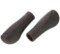Fischer Relax ergonomica per Manubrio Bicicletta Manopole, Nero, One Size