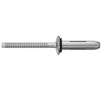 Fischer Rivetti Alluminio ALG 5,2x20 mm con Guarnizione EPDM per Lamiera (200 Pezzi)