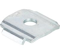 Fischer, Rosetta di chiusura sagomata HK 31 10,5 (50 Pezzi) per profili FLS