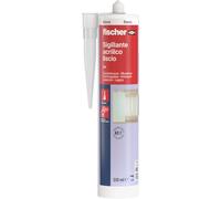 Sigillante acrilico multiuso Fischer per interni 310 ml 00009386