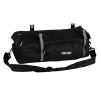 Fischer Satteltasca Sport 8,5L per E-Bike, Universale, 3 Scomparti, Nera