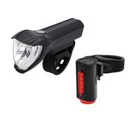 Fischer, set di illuminazione a LED con luce da pavimento a 360° per una maggiore visibilità e protezione.