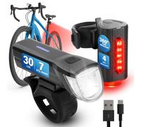 FISCHER Set di illuminazione per bicicletta