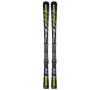 Fischer - Set sci da pista - RC4 Noize ST Black Superflex + RC4 Z12 GW 2027 in Titanio - Taglia 165 cm - Nero