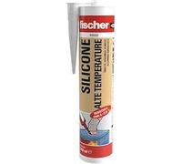 Fischer Silicone Alte Temperature Sat 310 Ml - Nero (1 Pz.) Codice Prod: 524771