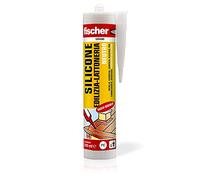 Fischer, Silicone Sigillante SBM 310 Grigio, Neutro A Basso Modulo, Elastico, Senza Solventi, Per Edilizia, Lattoneria, Facciate, Vetrate, Inodore, Uso Esterno/Interno, 9368