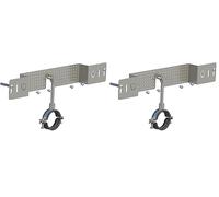 Fischer Staffa universale OMEGA per fissaggio raccordi sanitari (Confezione da 2)