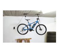 Fischer Supporto per biciclette ed e-bike, portata fino a 30 kg, sollevatore a soffitto con altezza fino a 4 m, meccanico