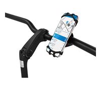 Fischer Supporto universale per smartphone da 3,5 a 6,5 pollici, rotazione a 360°, per smartphone da 3,5 a 6,5 pollici, extra sicuro