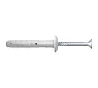 Fischer Tasselli a Percussione N 6x40/7 P con Bordo Largo e Vite a Chiodo a