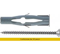 15012 Q.TA'. 50 FISCHER TASSELLO FU-V 8X50 VITE T.S.P. POZI