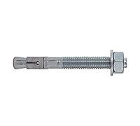 Fischer Tasselli FBN II 12/100 FVZ in acciaio zincato a caldo, per calcestruzzo e pietra compatta, set di 20 Pz, 507596