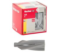 GB 8 25 pezzo(i) Tassello a muro 5 cm grigio chiaro, Tassello a muro, Cemento, Grigio, 5 cm, 8 mm, 6 cm