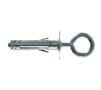 Fischer, Tasselli Metallici SBS 9/3 K con occhiolo chiuso per il Fissaggio di Mobili, Mensole, Specchi su Cemento e Mattone Pieno