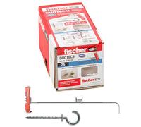 Tassello nylon duotec 10 h fischer occhiolo aperto (25 pezzi) Fischer