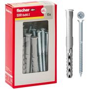 Fischer Tasselli Prolungati SXR 8X80 Z Y Passanti, per Telai, Impalcature, Canaline, Soffitti, Serramenti 509743
