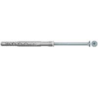 Fischer Tassello a codolo lungo SXRL 10x100 T - 50 tasselli e 50 viti, testa svasata TX