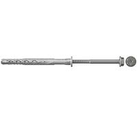 Fischer Tasselli Prolungati SXRL 10x120 FUS con Vite Testa Esagonale Acciaio Inossidabile A4 Torx, per Installazioni Passanti su Calcestruzzo, Mattone Pieno e Forato, 522732