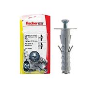 Fischer, Tasselli SB 12/4 con vite testa svasata con impronta combinata, Universali per Il Fissaggio di Lampade, Specchi, Mobili su Muro e Cemento