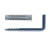 Fischer, Tasselli SX 4 G Silver con gancio appendi quadro