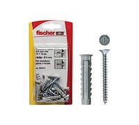Fischer, Tasselli SX 4 S K con vite per Muro pieno e Mattone Forato