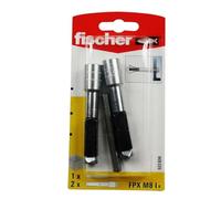 Fischer Tassello acciaio FPX M8 I K filettato internamente (2 Pz.)