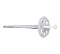 Fischer Tassello FIF - PN 8/140 per Cappotti, Fissaggio a Percussione ad Alte Prestazioni per Sistemi Compositi di Isolamento Termico Esterno con Spina Fibrorinforzata,100 pezzi per confezione, 546807