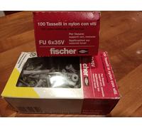 Fischer tassello FU 6x35 02351 con vite (100 pz)
