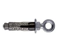 Fischer, Tassello in ghisa GM 8 O con occhiolo (50 Pezzi)