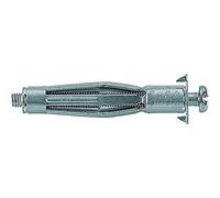 Fischer Tassello Metallico HM 4 x 32 S con Vite (50 Pz), Grigio, 4 x 32 Vite