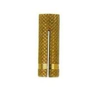 Fischer tassello femmina in ottone con filettatura metrica interna 10X35 POM10 00501448