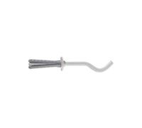 Fischer TF 8/100 B Mensola per Radiatore, Termosifone in Alluminio,per Pieni e Semipieni, 2 staffe a chiodo per Confezione, 501106